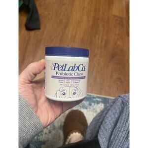 PetLab Co-Probiotic Chews for Dogs  3 jars 30 each (90 total) -Never opened